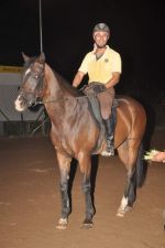 Randeep Hooda practices for new season of polo matches in Mahalaxmi race course on 28th Nov 2011 (3).JPG